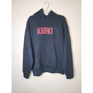 Scarface Tony Montana Double SIded Graphics Hoodie Mens